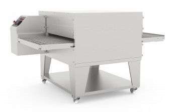 Печь электрическая для пиццы ПЭК-800/2, конвейерная, 1 камера 1014x853x75 мм, +70…+315 С,  2 конвейера 1787х402 мм, 1927х1374х660 мм, 27,5 кВт, 400В, без крыши, без основания  - для установки в 2 яруса арт. 21000003140