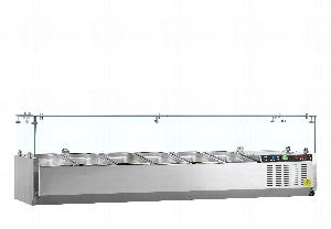 ВИТРИНА ХОЛОДИЛЬНАЯ НАСТОЛЬНАЯ TEFCOLD GVC33-150