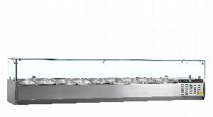 ВИТРИНА ХОЛОДИЛЬНАЯ НАСТОЛЬНАЯ TEFCOLD GVC38-200